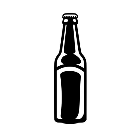 Beer Bottle SVG Image for Cricut, Silhouette, Laser Machines