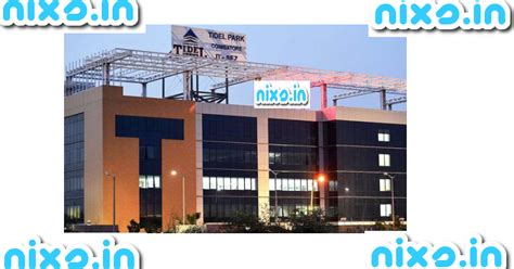 TIDEL Park Coimbatore Recruitment 2019 GM (Finance) Posts - Apply Here