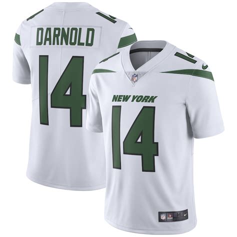 Sam Darnold New York Jets Nike Vapor Limited Jersey - Spotlight White