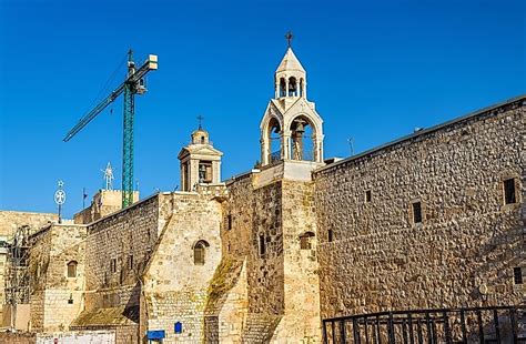 Church Of The Nativity - Birthplace Of Jesus In Bethlehem, Palestine ...