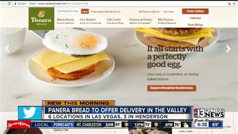 Panera Bread expanding local delivery services - YouTube