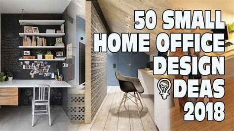 50 Small Home Office Design Ideas 2018 - YouTube