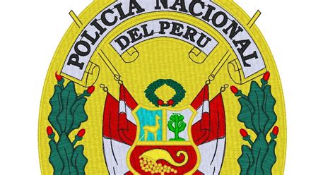 ESCUDO POLICÍA NACIONAL DEL PERU