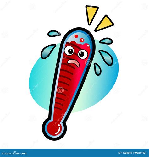 Thermometer Cartoon Vector | CartoonDealer.com #11029029