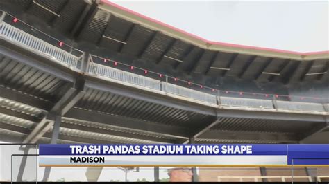 Trash Pandas stadium taking shape as construction continues ...