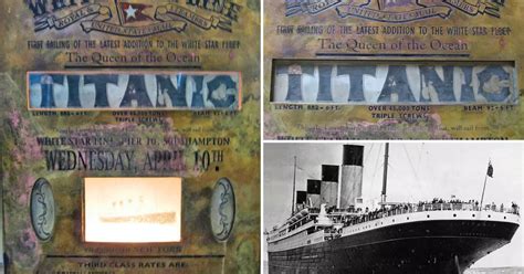 Lost piece of Titanic history finally resurfaces after disappearing for ...