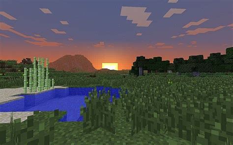 Minecraft Wallpaper - Sunset