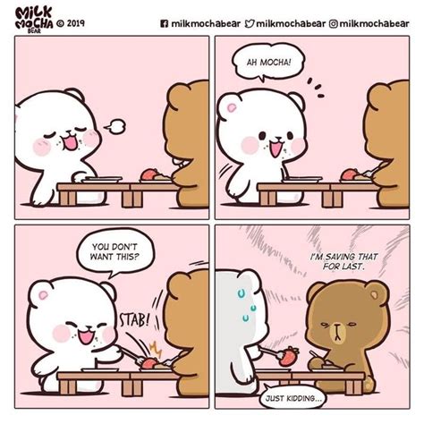 "Milk And Mocha Bear" Comics Are The Heckin' Cutest | Milk & mocha, Cute bear drawings, Cute ...