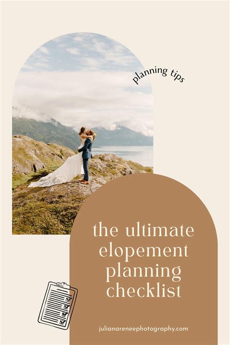 Best Elopement Planning Checklist | How to plan an elopement — Juliana Renee Photography