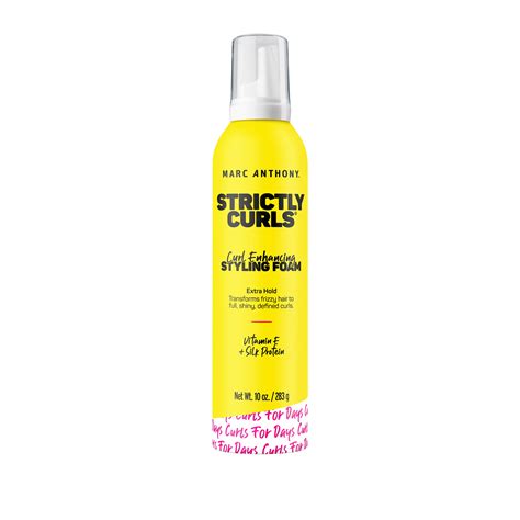 Marc Anthony Strictly Curls Curl Enhancing Spray Hair Styling Foam, 10 oz - Walmart.com