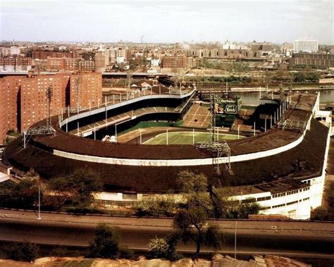 POLO GROUNDS PHOTO Home of the New York Giants (225-P) | eBay