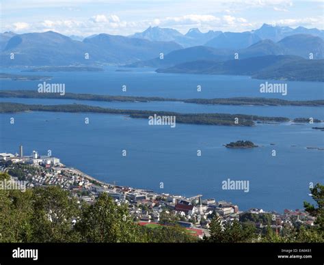 View from the Varden, Molde, Molde Fjord Stock Photo - Alamy