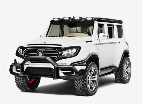 ARES redesigns the mercedes G-class with carbon fiber and aluminum ...