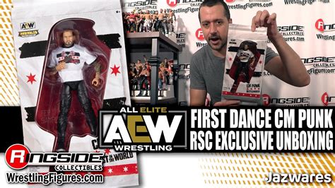 Ringside Collectibles Unboxing: 'The First Dance' CM Punk Ringside Exclusive Jazwares AEW Figure ...