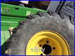 John Deere Gator Wheels & Tires 25x12x9 Itp Mud Lite Tires Ex Cond | John Deere Gator