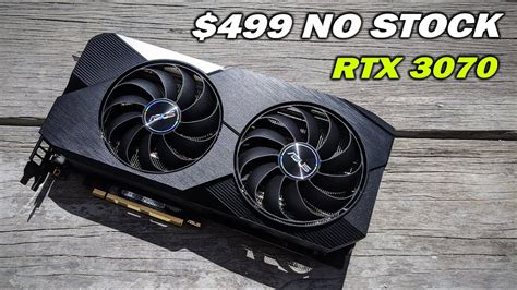 No RTX 3070 STOCK...?! Delayed ASUS Dual Review and Benchmarks.. - YouTube