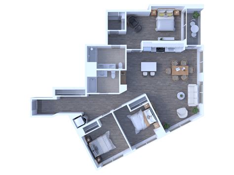 3D Floor Plans for Apartment Homes by The 2D3D Floor Plan Company - Architizer