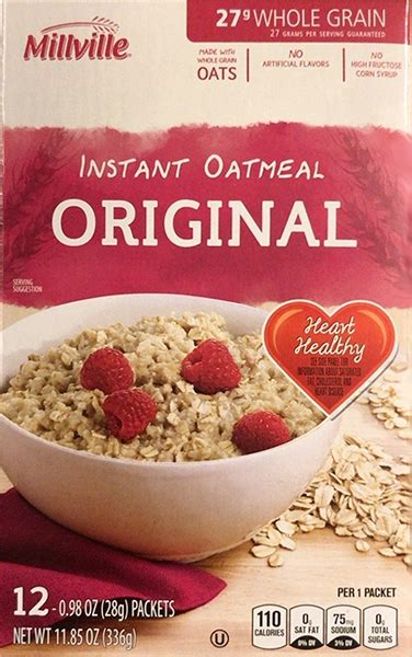 Aldi Millville Instant Oatmeal » Yoshon.com