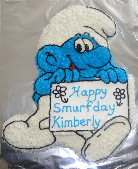 Rise and Bake!: Smurf cake