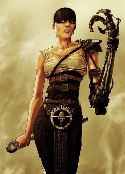 Furiosa by pungang on DeviantArt Imperator Furiosa, Pulp Fiction Art, Pulp Art, Post Apocalyptic ...