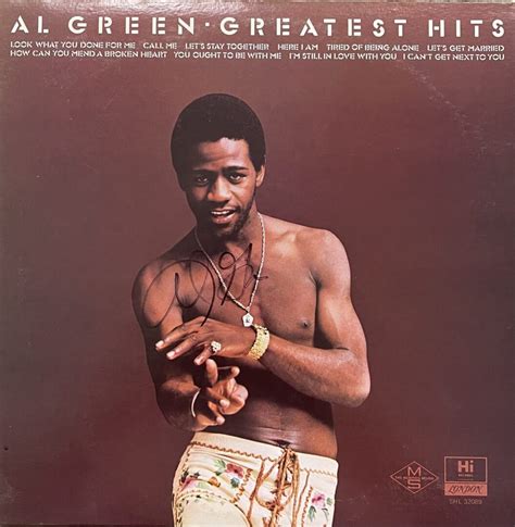 "Al Green" Autographed Album "Greatest Hits" - YourPremierMemorabilia