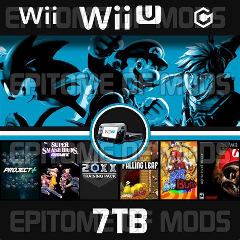 The Ultimate 7TB Modded Wii U 2,035 Wii U, Wii & Gamecube Games 9,835 ...