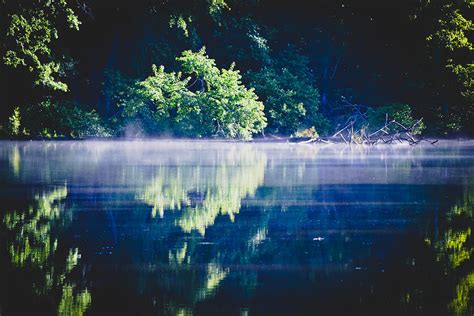 Fog Over The Lake Photograph by Jennifer Wesson