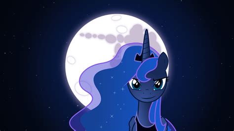 Princess Luna and the Moon (Wallpaper) 1920x1080 by 912photoshopking on DeviantArt