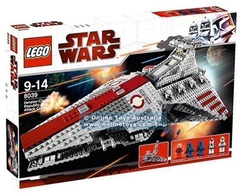 LEGO - Star Wars - 8039 Venator-class Republic Attack Cruiser - Online Toys Australia