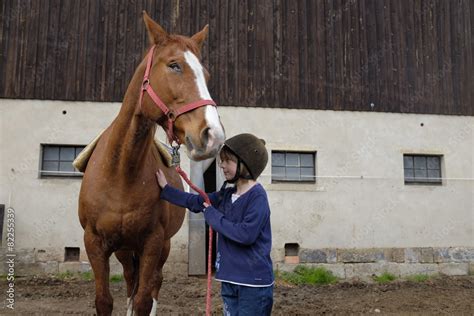 reiten lernen Stock-Foto | Adobe Stock