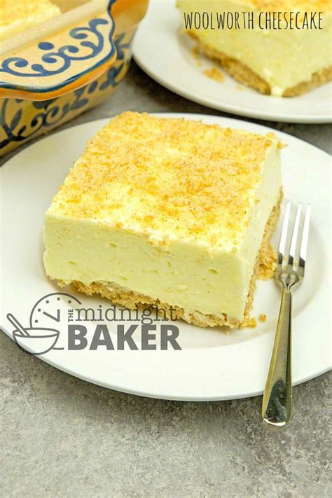 Woolworth Cheesecake - The Midnight Baker - Light & Delicious