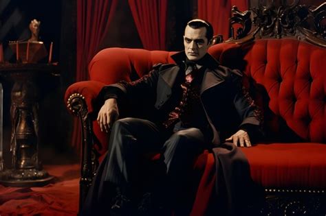 Premium AI Image | Classic Horror Dracula Character in Vintage Film ...