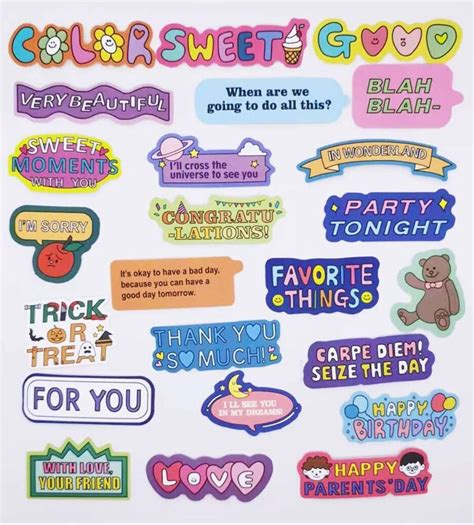 Funny Kid's Stickers Stickers for Kids Sticker Album - Etsy