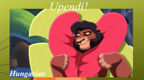 The Lion King 2 - Upendi! (One Line Multilanguage) - YouTube