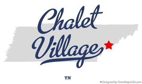 Map of Chalet Village, TN, Tennessee