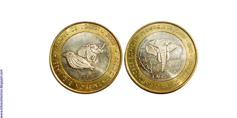 BanglaNumis - Bi-Metal Coins: BURKINA FASO