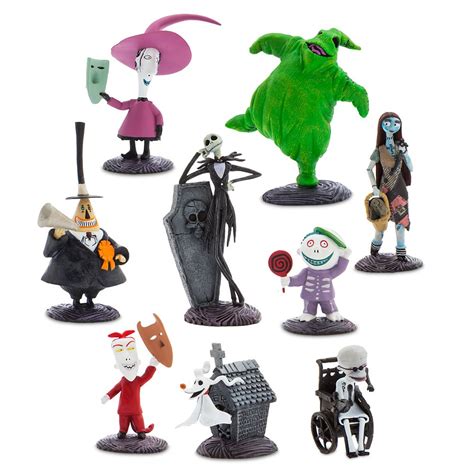 Tim Burton's The Nightmare Before Christmas Deluxe Figure Play Set ...