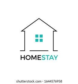 Homestay Logo Design Vector Stock Vector (Royalty Free) 1644576958 | Shutterstock