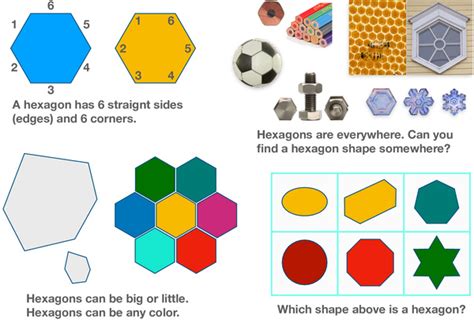 All About Shapes - What is a Hexagon? | Free Printables for Kids