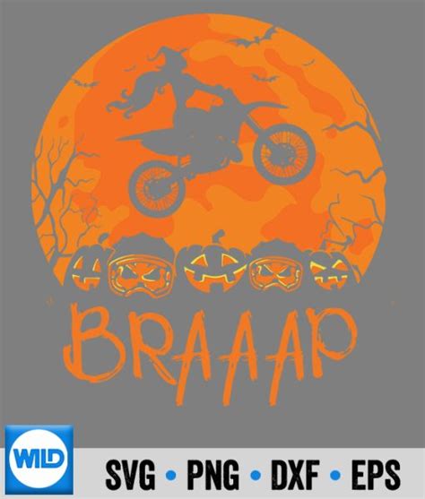 Witch SVG, Witch Braaap Motocross Halloween Dirt Bike Rider Motocross ...