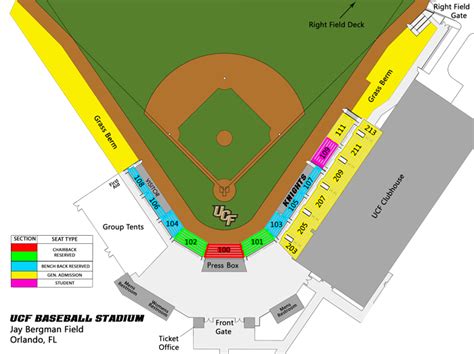 Ucf Baseball Stadium Seating Chart | Elcho Table