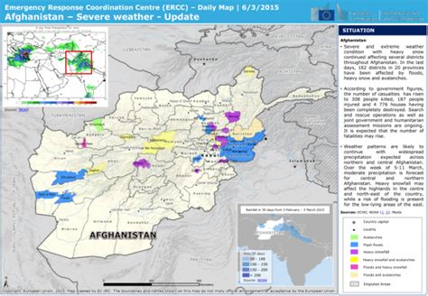 Afghanistan – Severe weather - Update (6/3/2015) - Afghanistan | ReliefWeb