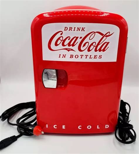 KOOLATRON RETRO COCA-COLA Portable Mini Fridge Cooler AC/DC #KWC-4U Hot & Cold $53.99 - PicClick