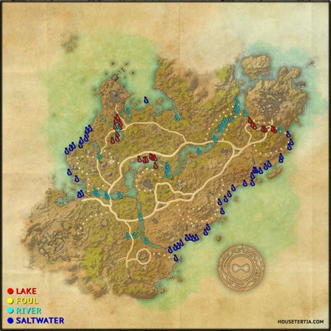 ESO Fishing Map: Telvanni Peninsula – House Tertia