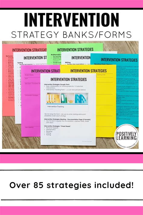 Intervention Strategies - Positively Learning