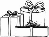 Gift Coloring Pages sketch template