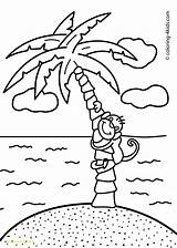 Tropical Island Coloring Pages Coloring Pages sketch template