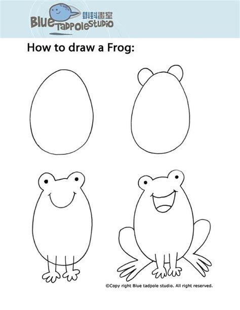 Blue Tadpole Studio: Step by Step instructions for drawing for young ...