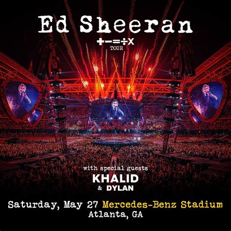 Ed Sheeran - Atlanta, Mercedes-Benz Stadium, May 27 2023 | Online Event ...