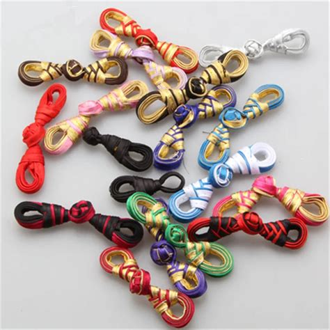 7x1.6cm chinese knot buttons 10pcs mixed colouring button for Tang ...